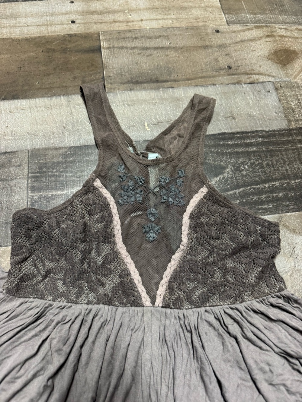 Free People New Romantics Hippy Gypsy Dress SZ XS - Picture 4 of 12